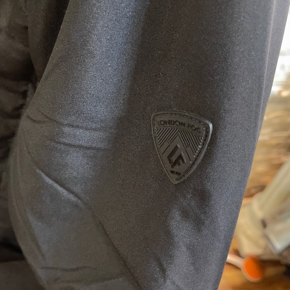 London Fog stretch flex windbreaker cold water resistant puffer jacket sz XL - Picture 6 of 13